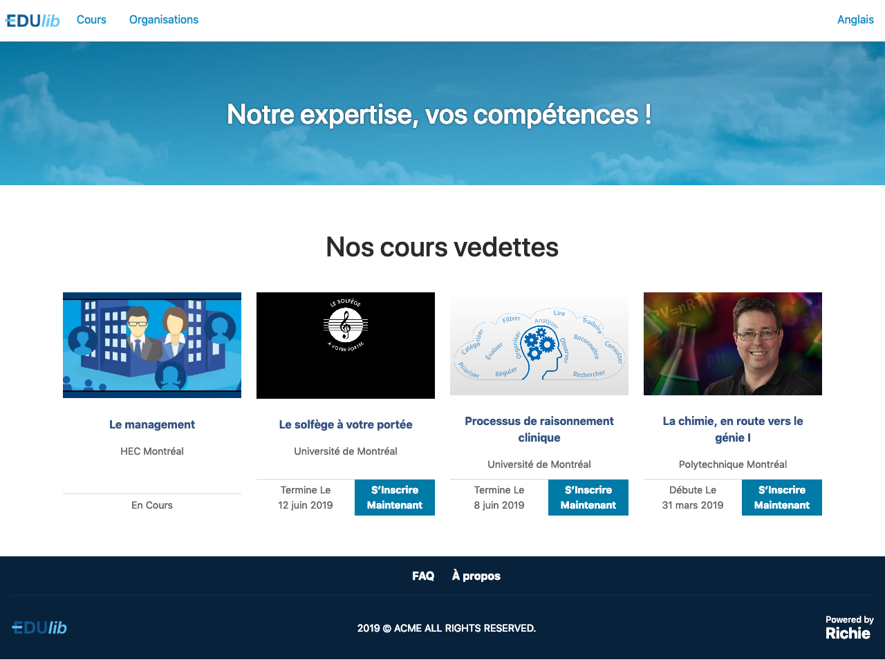 EDUlib homepage